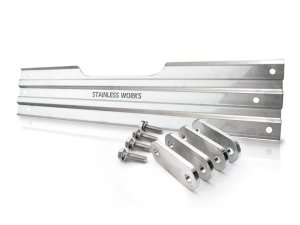 Chevrolet Camaro Steering Stabilizer - Stainless Works - Heavy Duty 14 Gage 304 SS - `11-`15